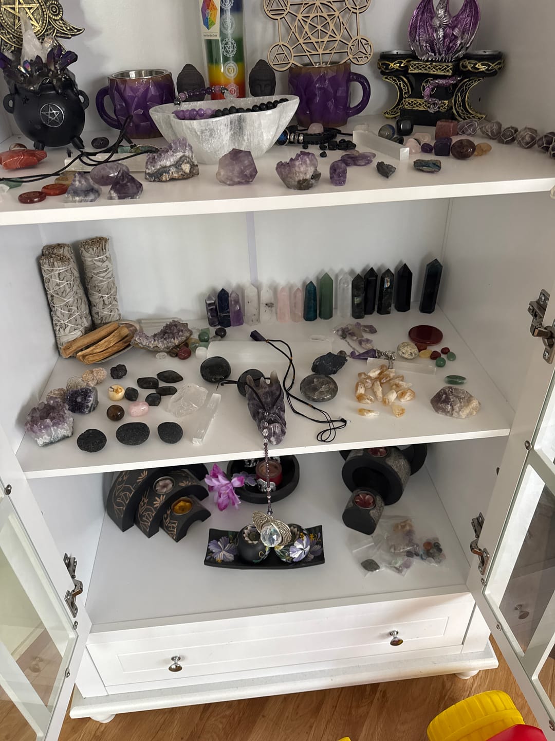 Customer photo review of 42-Piece Crystal Collectors Bundle Set