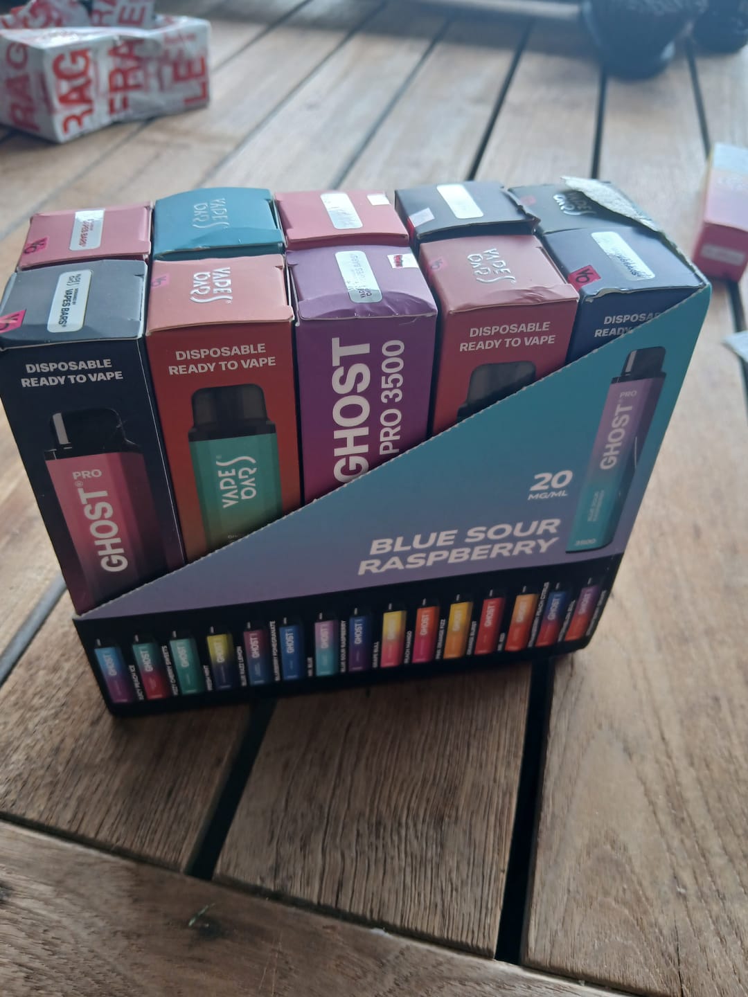 Customer photo review of Ghost Pro 3500 Puffs Disposable Vape