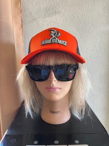 Customer photo review of [6 Pack] 112 Style Leather Patch Trucker Hat