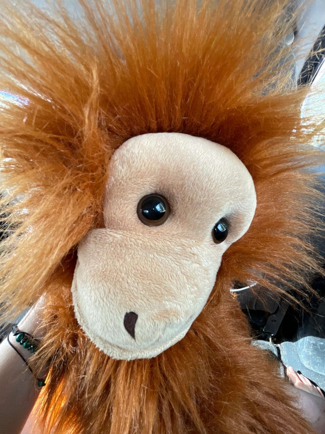 Customer photo review of Orang-Outan Singe Marionnette