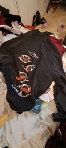 Customer photo review of Gothic Y2K Oversized Hoodie