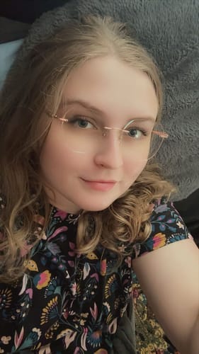 Customer photo review of Calla Eyeglasses