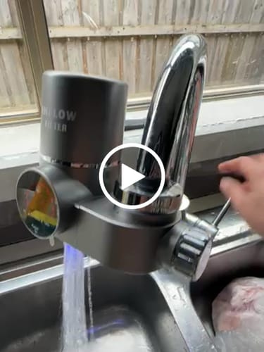 Customer video review of InFlow Tap Filter