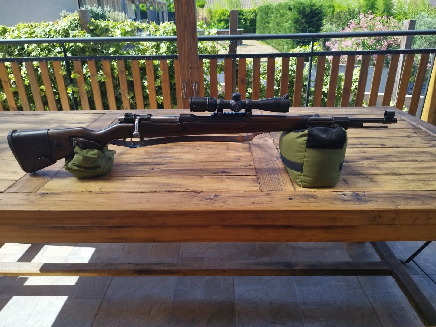 Customer photo review of Mauser K98K Ultra low-profile NDT Scout Mount for Long Eye Relief Scopes Gen 3