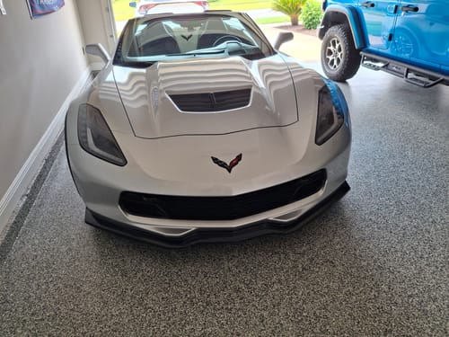 Customer photo review of Corvette C7 Stage 2 / Stage 3 Front Splitter & Side Skirts