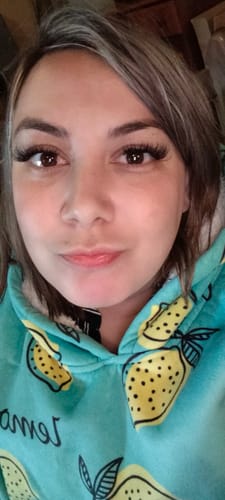 Customer photo review of Magic Lash Kit