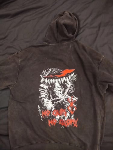 Customer photo review of Gothic Y2K Oversized Hoodie