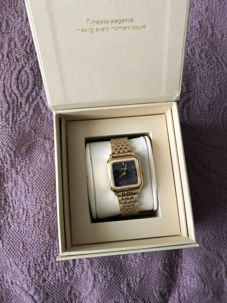 Customer photo review of Macy Gold Black