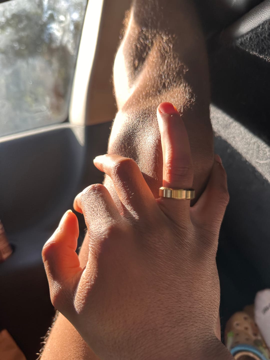 Customer photo review of Beveled Edge Band | 6.5MM