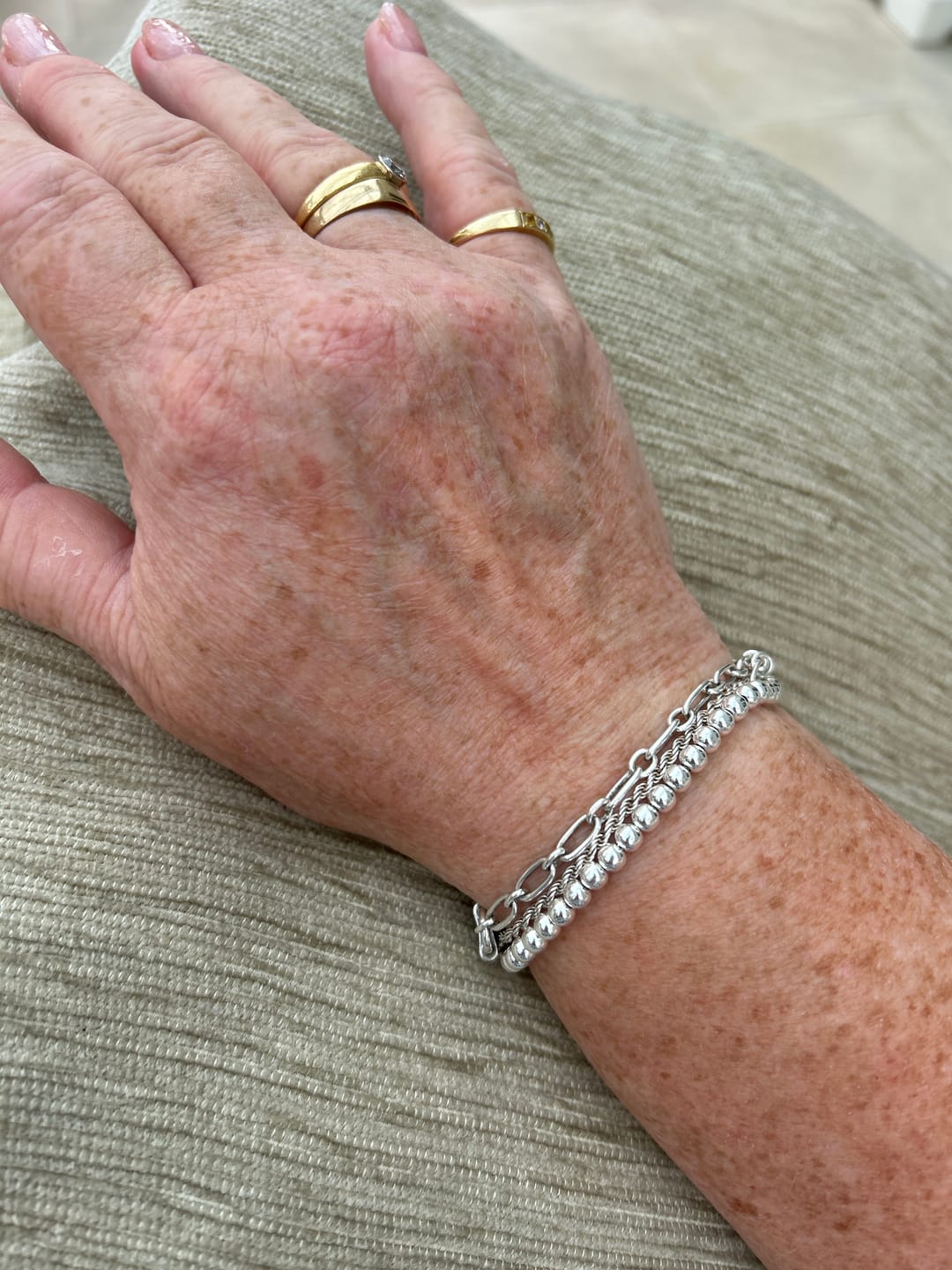 Customer photo review of Allegro Sphere Bracelet