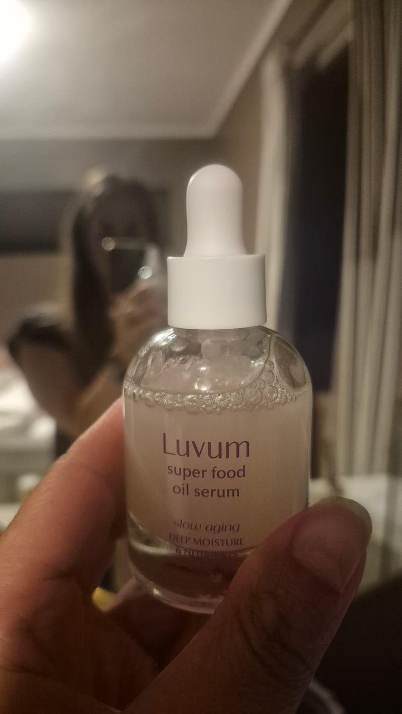 Customer photo review of Luvum Super Food Oil Serum (30ml)