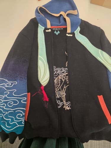 Customer photo review of Genshin Zipper Hoodie II Preorder