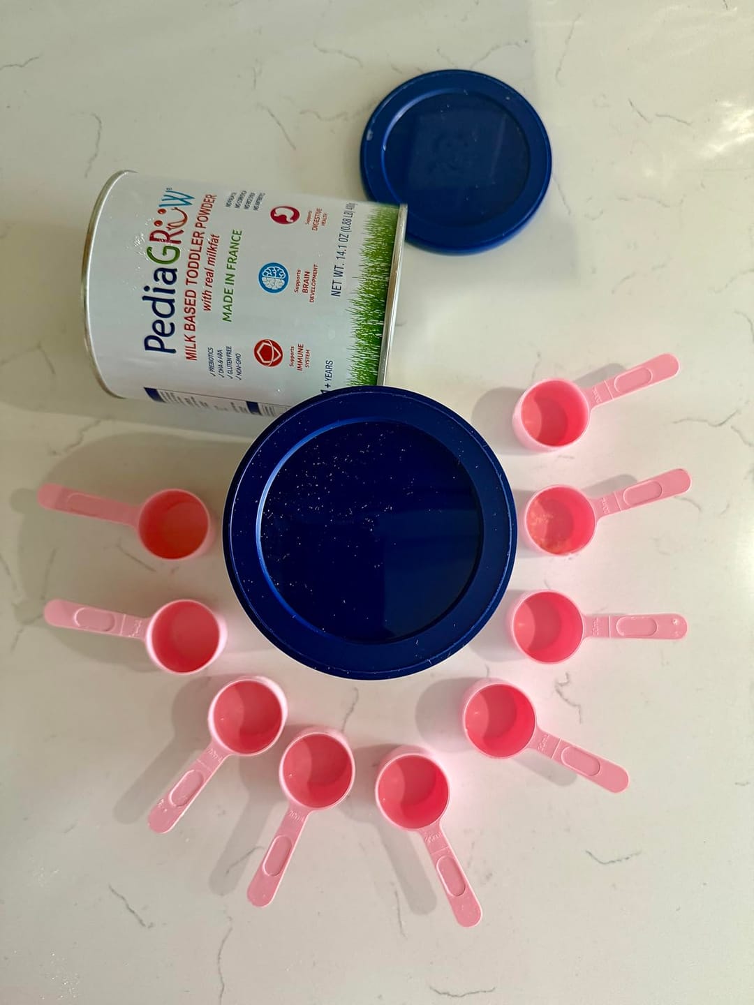 Customer photo review of Toddler Nutritional Drink (14.1 oz)