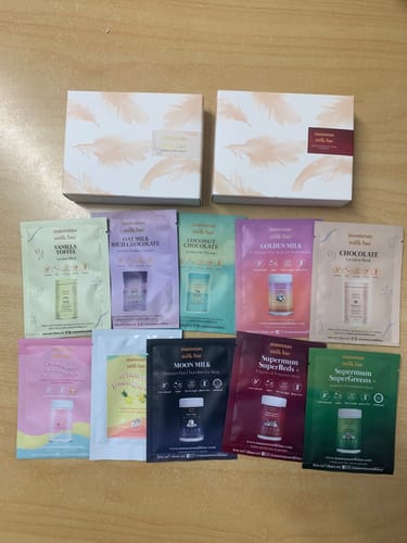 Customer photo review of Sample Pouches Singles