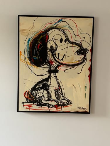 Customer review photo for Abstract Graffiti Art #GA051