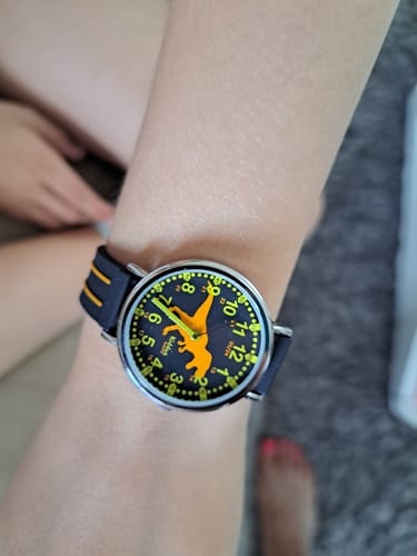 Customer photo review of Dinosaur Classic Time Teacher - Educational Watch