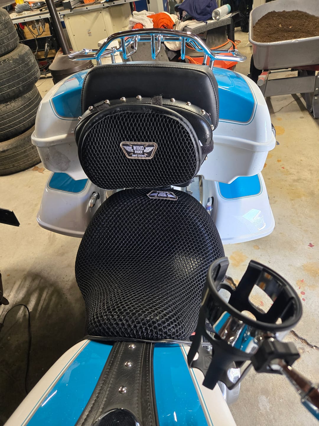 Customer photo review of Backrest Cover