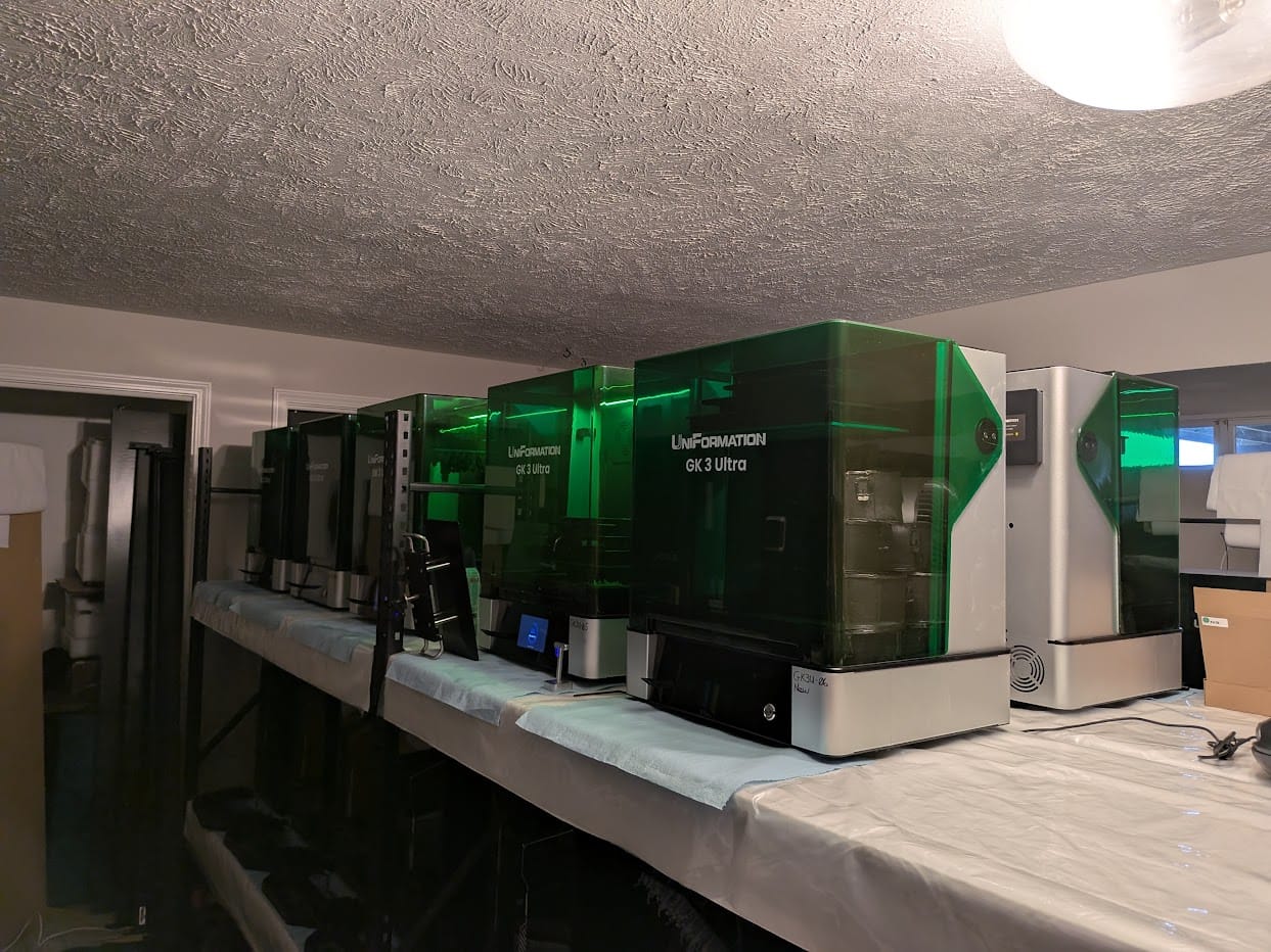 Customer photo review of Uniformation 16K Resin Printer GK3 Ultra