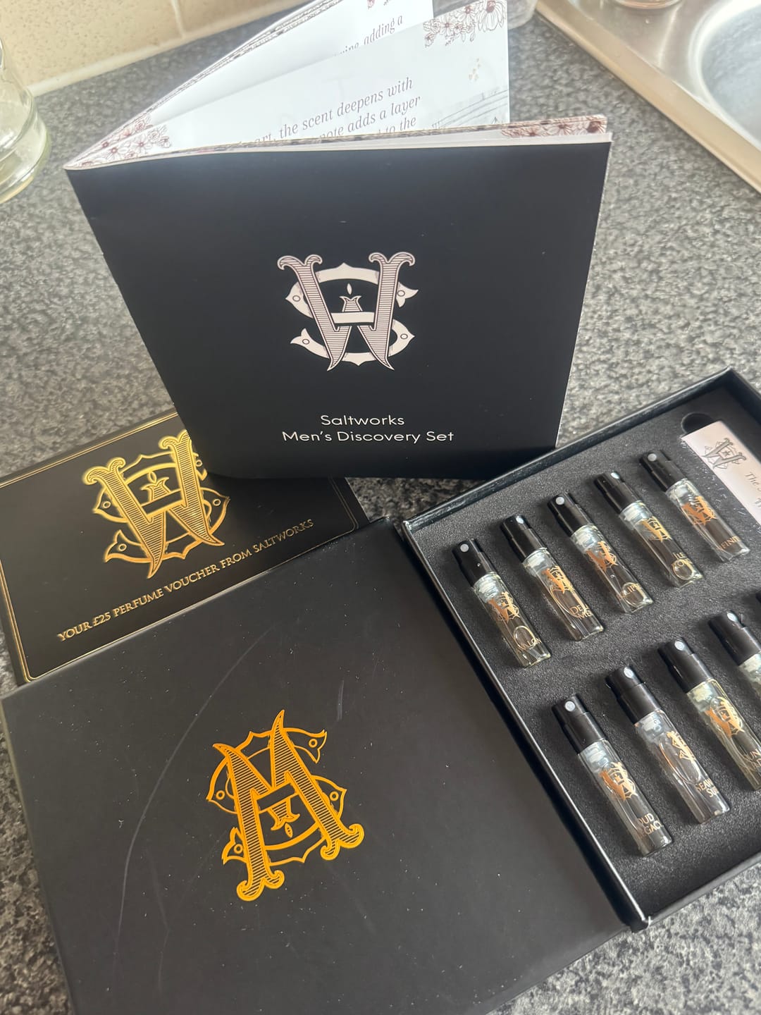 Customer photo review of Men's Discovery Set