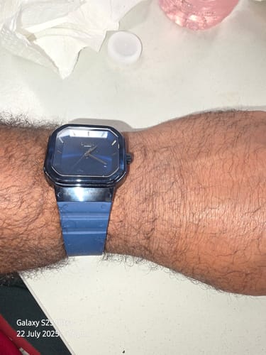 Customer photo review of Loyal Academy Unisex 37.5mm Plated Quartz Watch