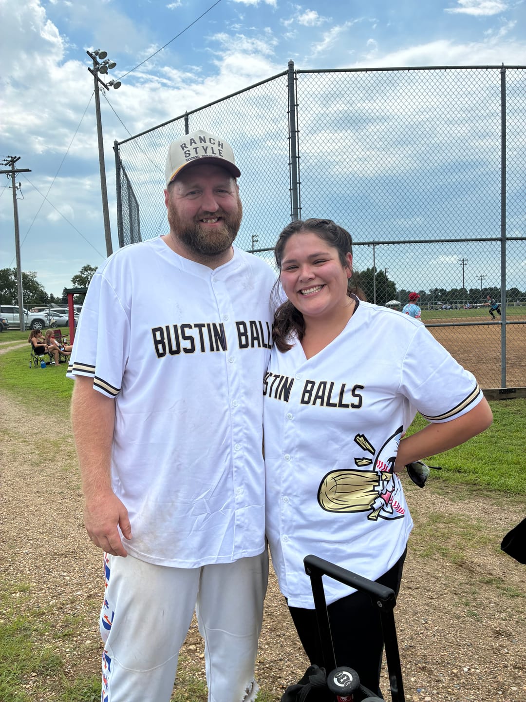 Customer photo review of Custom Full Print Design Baseball Jersey