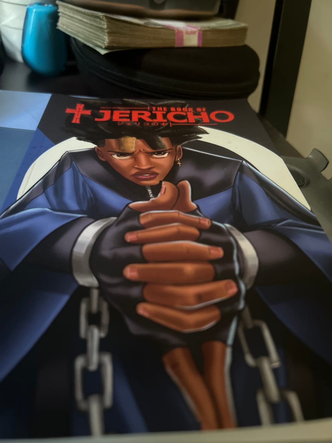 Customer photo review of THE BOOK OF JERICHO PHYSICAL COPY