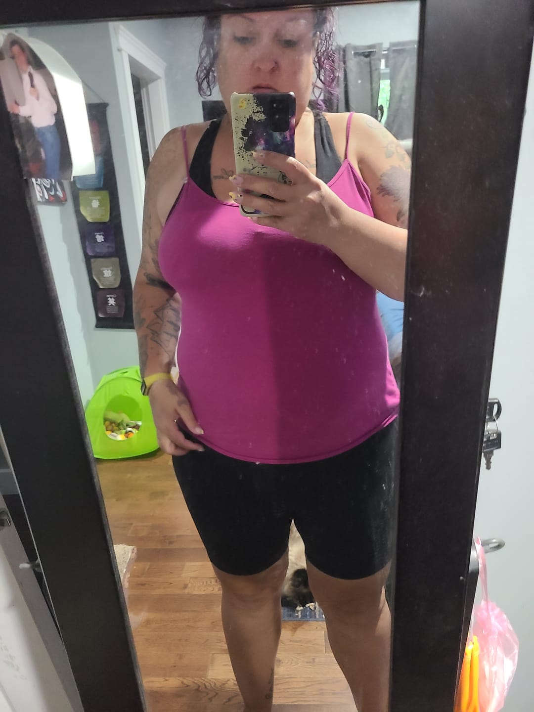Customer photo review of Bestie 6" Bike Short