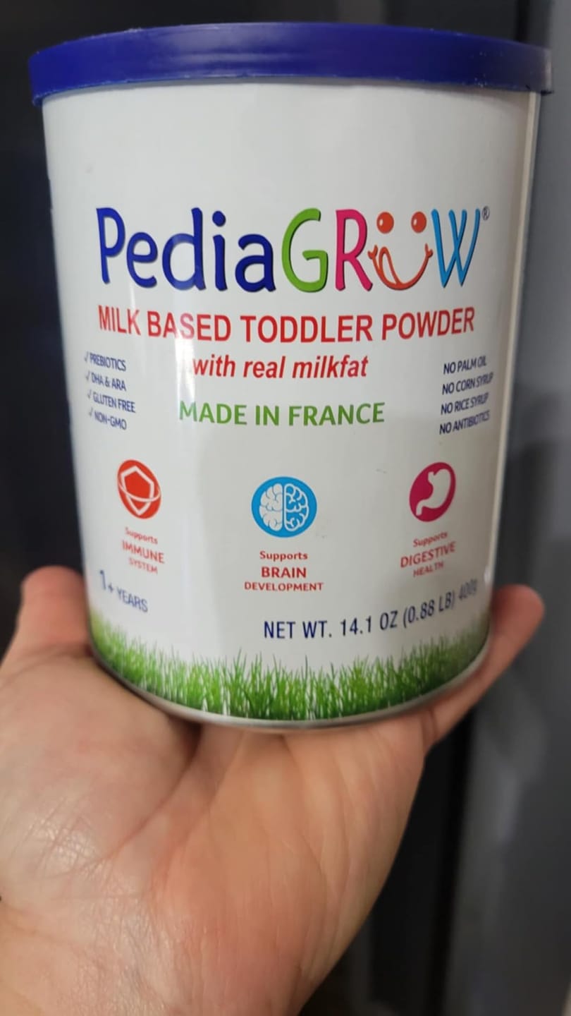Customer photo review of Toddler Nutritional Drink (14.1 oz)