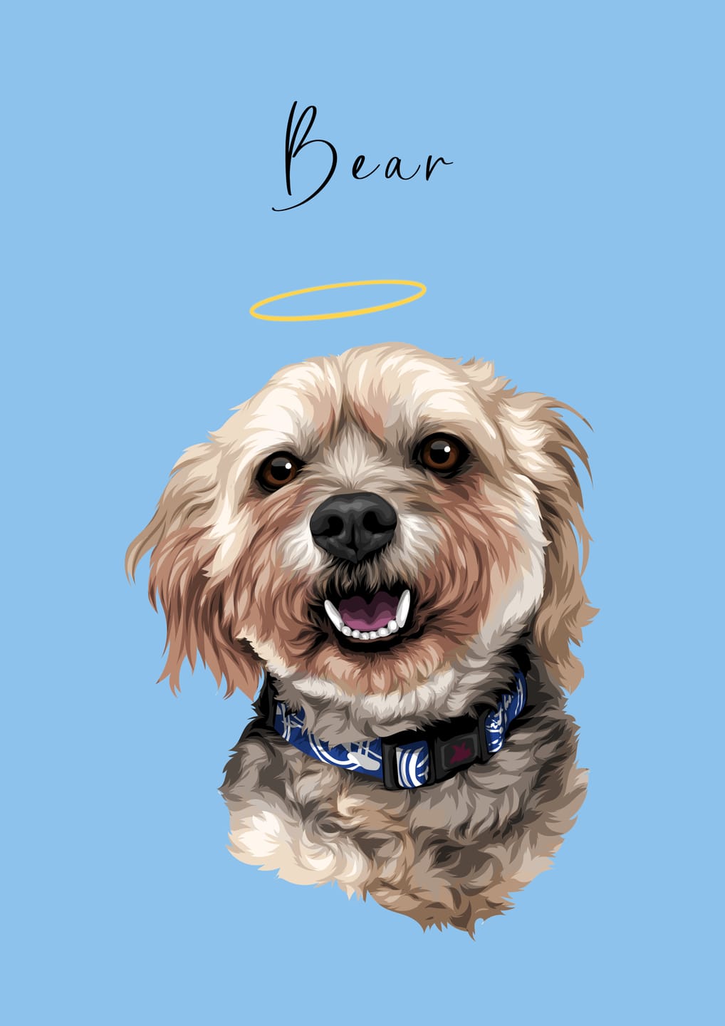 Customer photo review of Memorial Portrait