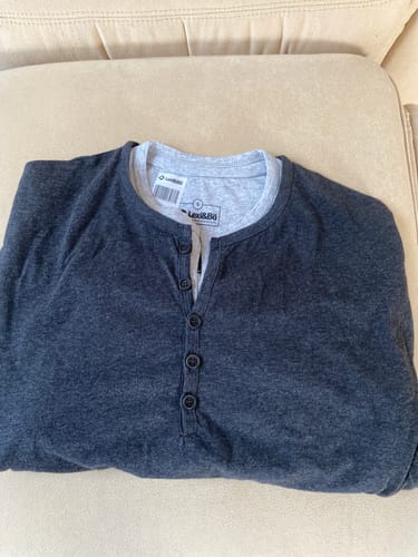 Customer photo review of Jersey-Longsleeve Herren Dark Melange