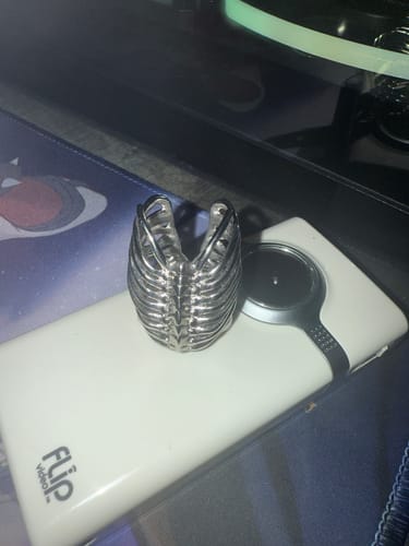 Customer photo review of RIBCAGE RING