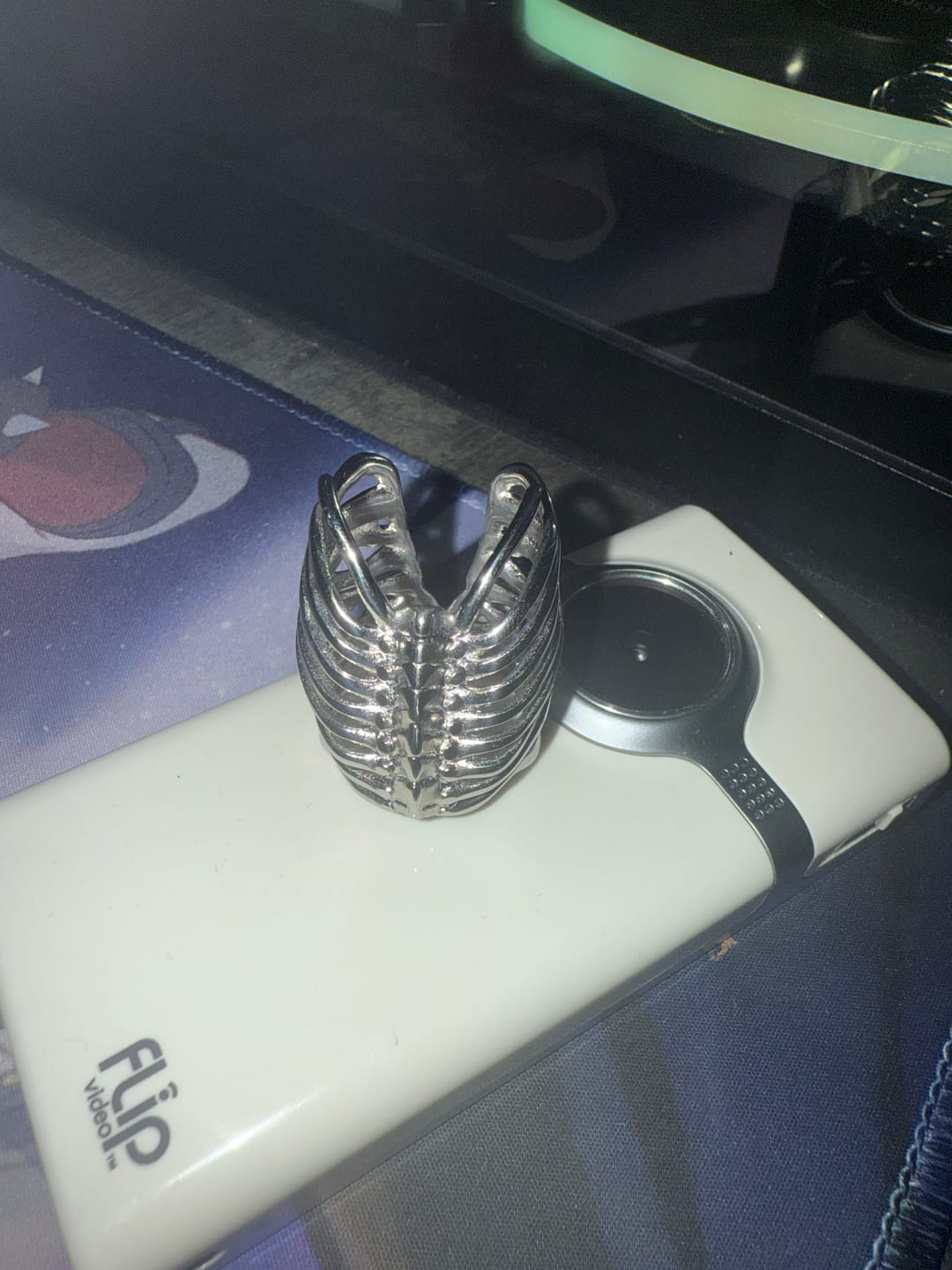 Customer photo review of RIBCAGE RING