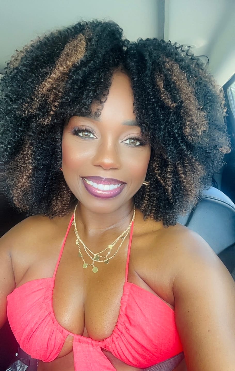 Customer photo review of Freetress Junior Crochet Braid - BOHO KINKY JR