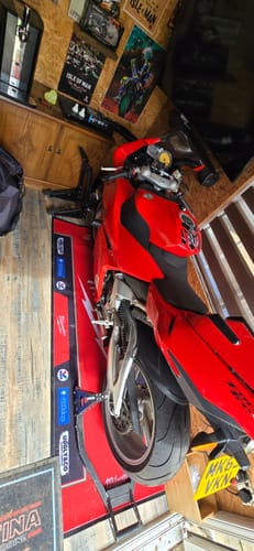 Customer photo review of Milwaukee Tools® Bike Mat