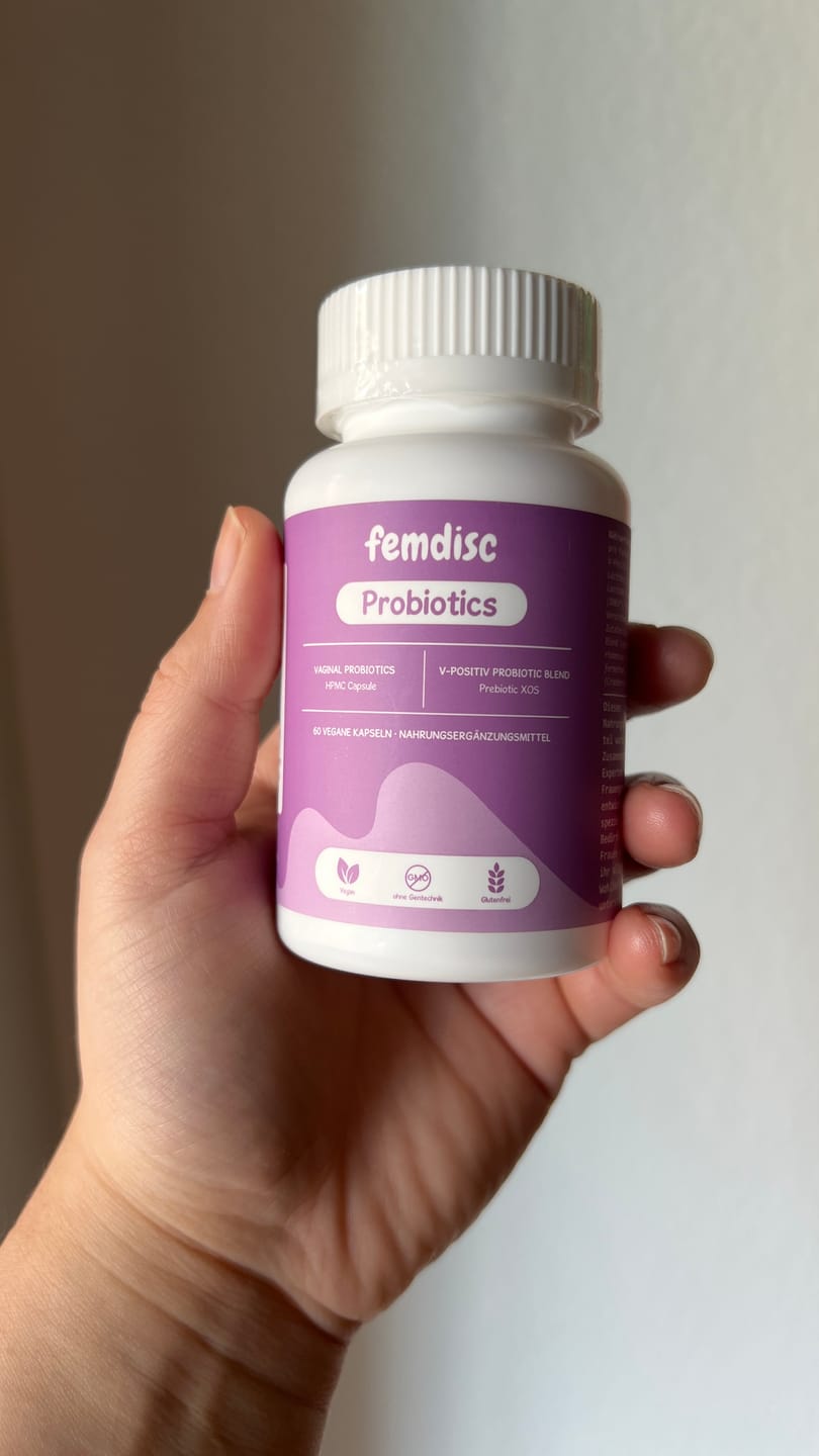 Customer photo review of femdisc vaginal Probiotics