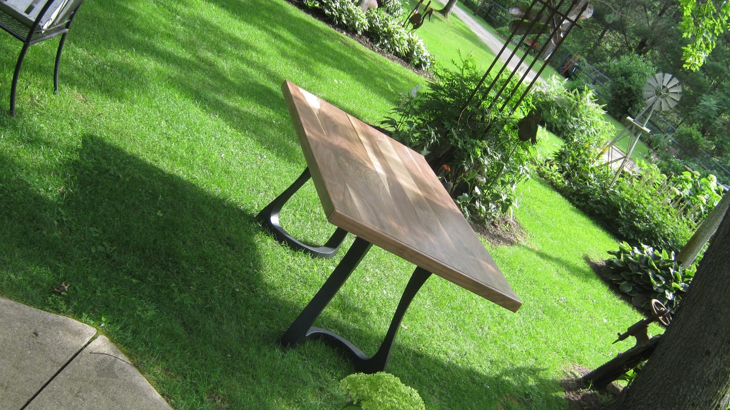 Customer photo review of Table Legs 436 Uzar 28H Metal DIY Dining Furniture Legs