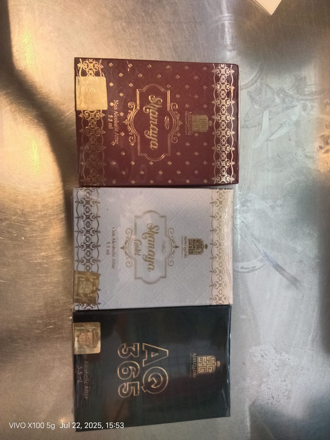 Customer photo review of Shanaya Gold Luxury Attar Perfume