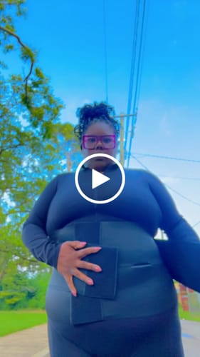 Customer video review of Hourglass Girdle