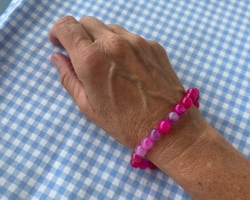 Mareike J. review of »Emotionale Heilung« Armband aus echten Achat-Steinen image 1 out of 1