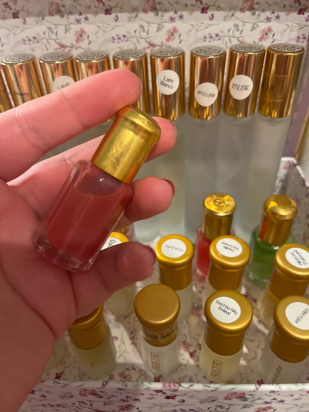 Customer photo review of Musk Al Tahara - Blueberry Vanilla Musk