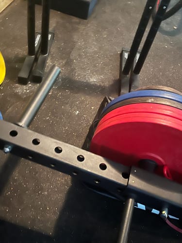 Customer photo review of Long Weight Storage Pins, Pair | MRR Compatible