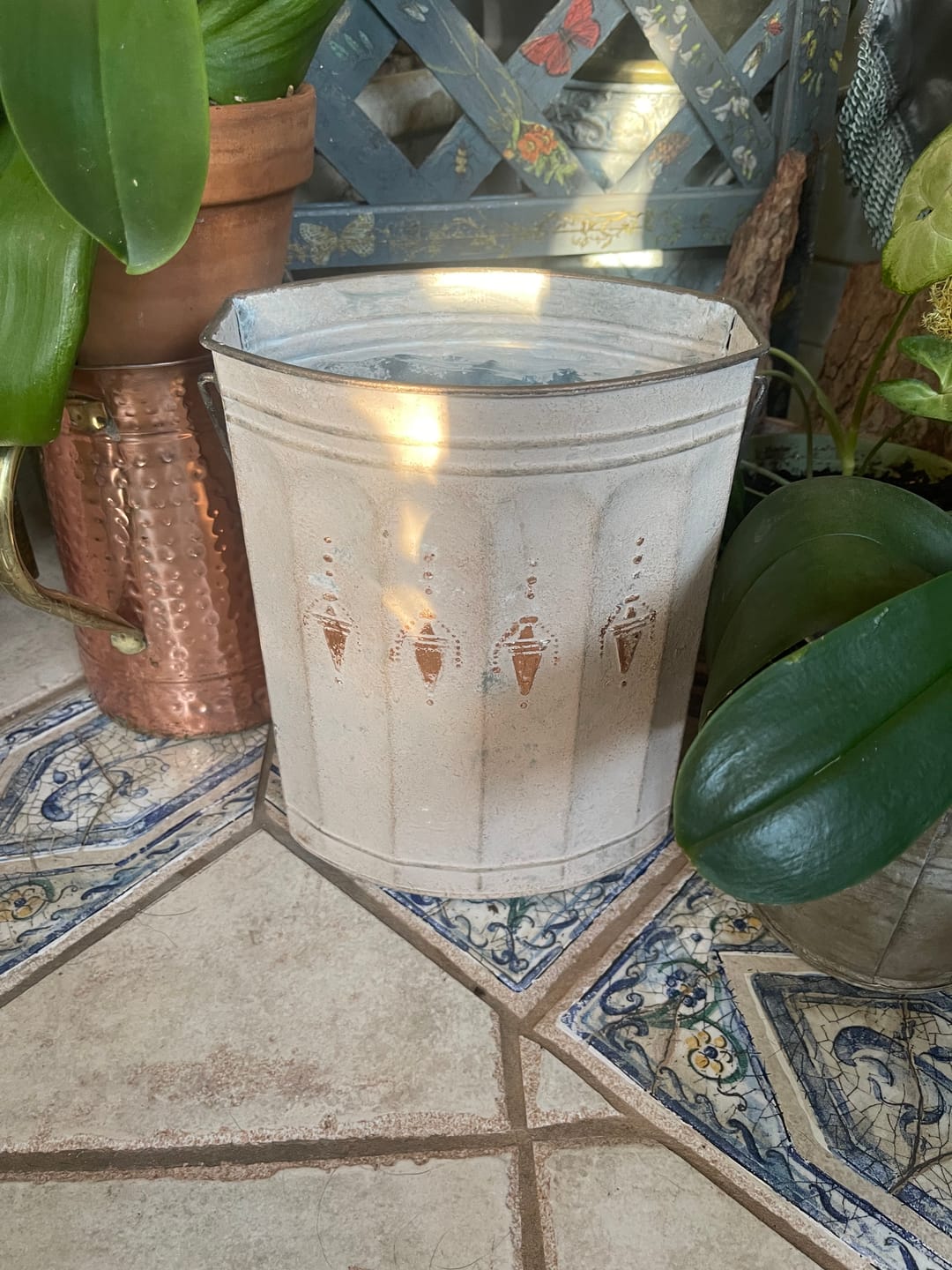 Customer photo review of Toscana Milk Paint - Venetian Brown