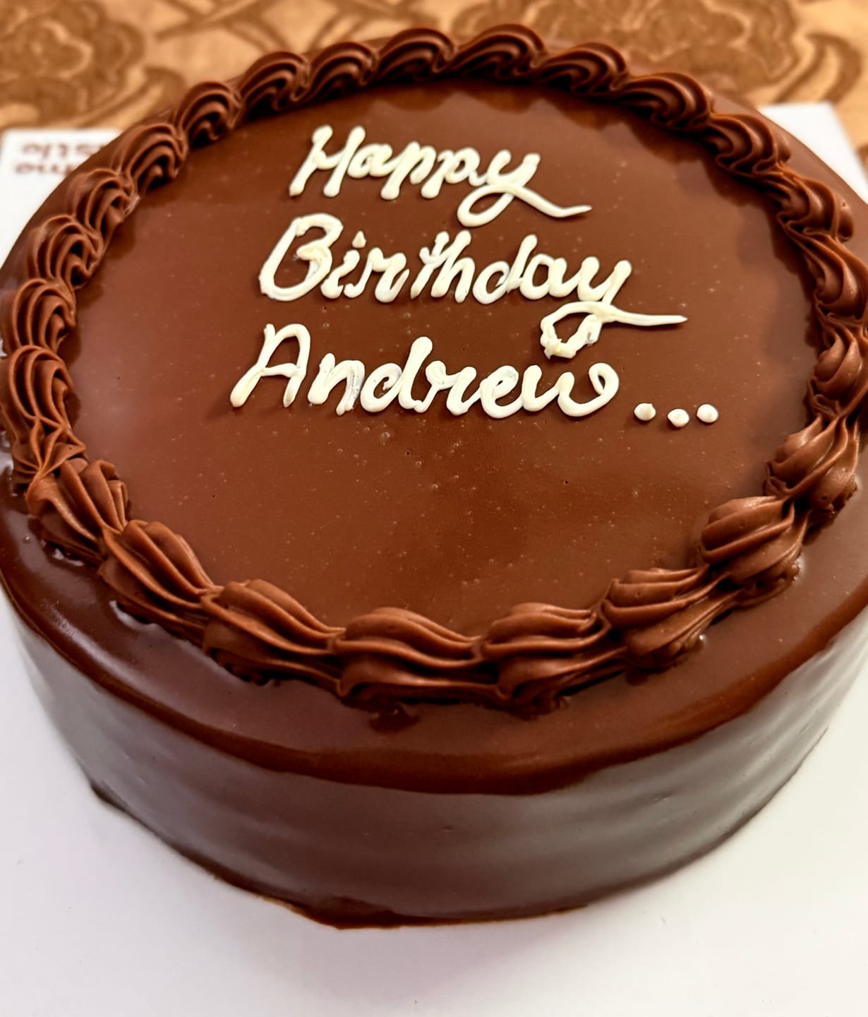 Customer photo review of Classical Dairy Milk Cake