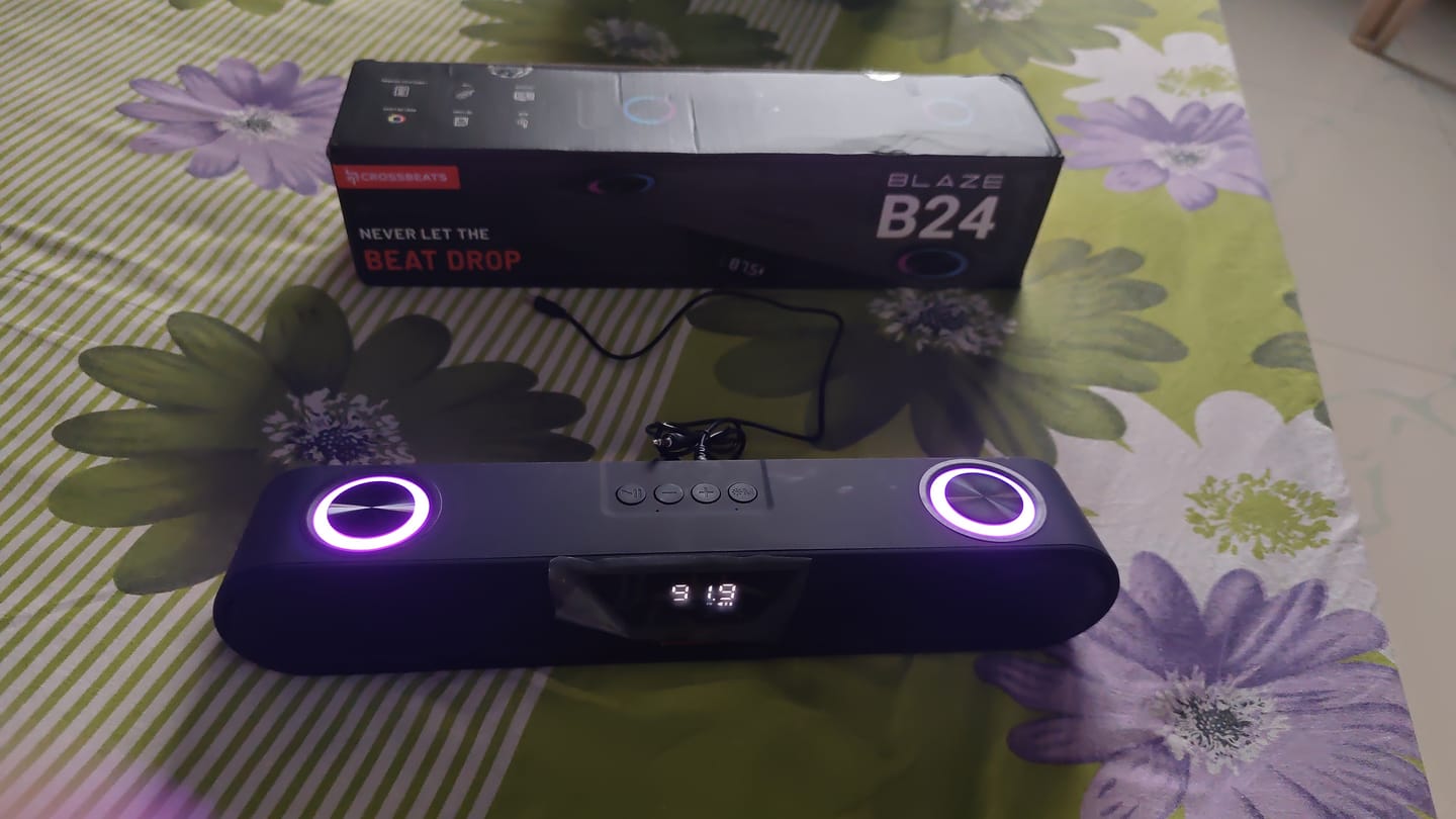 Customer photo review of Blaze 24W Soundbar