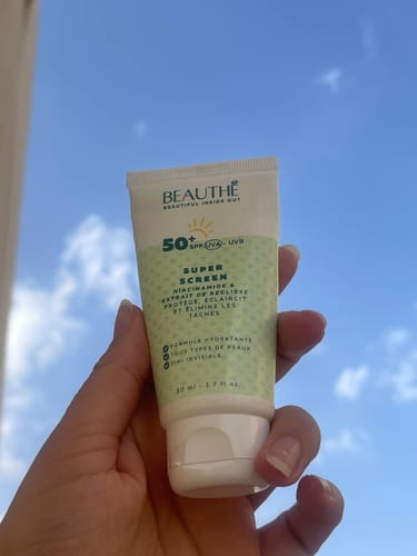 Customer photo review of Super Screen - SPF 50+