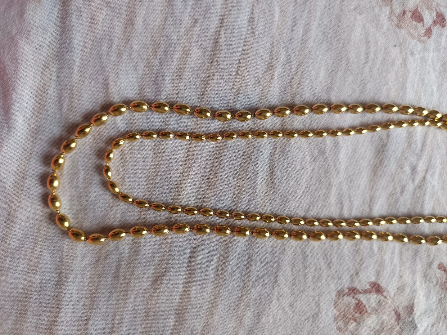 Customer photo review of Beaded Bliss Necklace