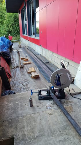 Customer photo review of Lame expert pour acier TCT 355mm Evolution 66 dents alésage 25,4mm  pour scie à tronçonner et scie à onglet