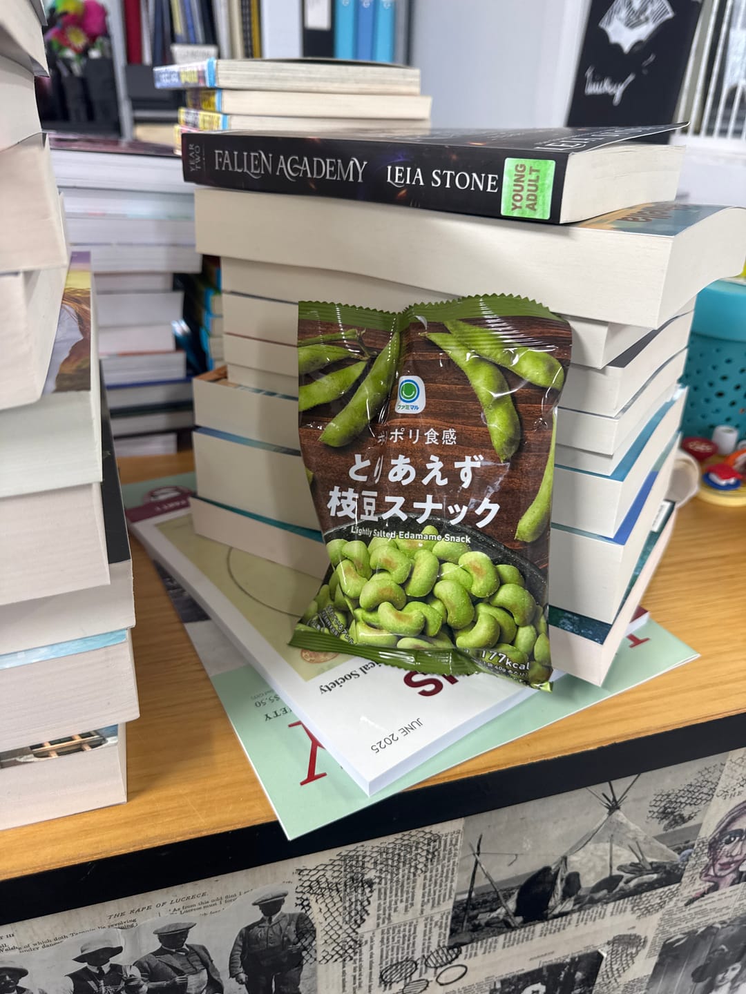 Customer photo review of Famimaru Lightly Salted Edamame Snack 40g