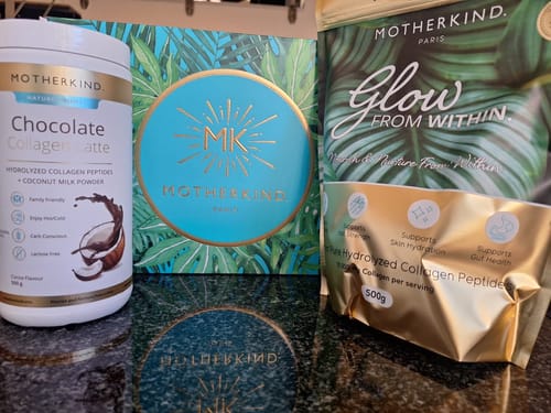 Customer photo review of Chocolate Collagen Latte