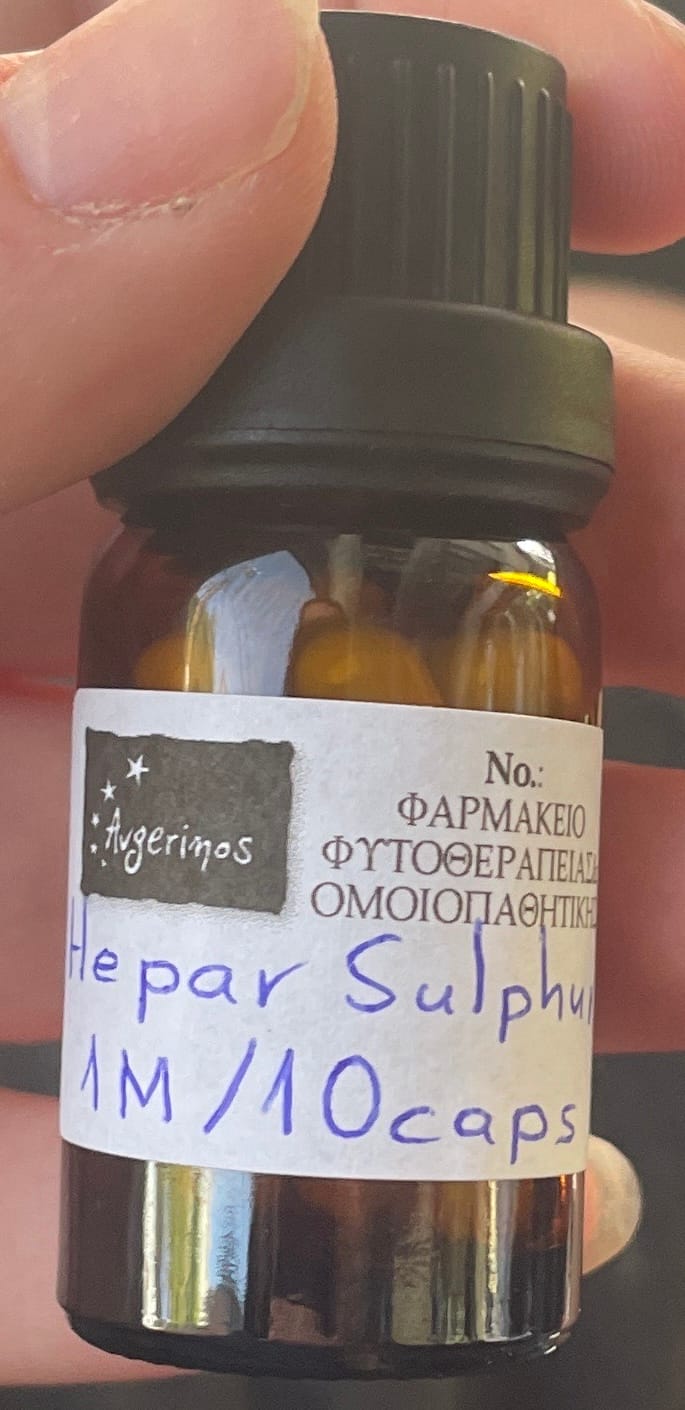 Customer photo review of Παραγγελία Ομοιοπαθητικών σε Caps